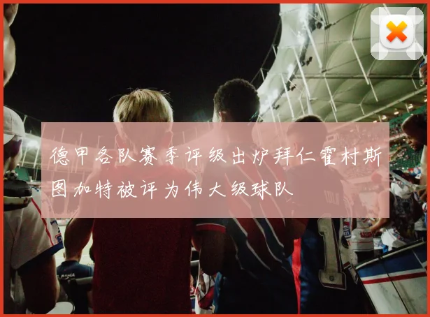 德甲各队赛季评级出炉拜仁霍村斯图加特被评为伟大级球队